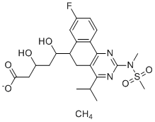 structure of CAS# 1335110-44-5, 罗舒伐他汀 EP 杂质H