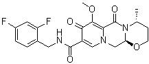 CAS 登录号：1335210-35-9, (4R,12aS)-N-[(2,4-二氟苯基)甲基]-3,4,6,8,12,12a-六氢-7-甲氧基-4-甲基-6,8-二氧代-2H-吡啶并[1',2':4,5]吡嗪并[2,1-b][1,3]恶嗪-9-甲酰胺
