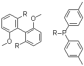 CAS 登录号：133545-25-2, [(1S)-6,6'-二甲氧基联苯-2,2'-二基]双[二(4-甲基苯基)膦]