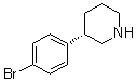 structure of CAS# 1335523-82-4, (3S)-3-(4-溴苯基)哌啶