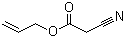 structure of CAS# 13361-32-5, 氰乙酸烯丙酯