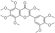 CAS 登录号：13364-94-8, 八甲氧基黄酮, 3,5,6,7,8,3',4',5'-八甲氧基黄酮