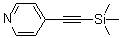structure of CAS# 133810-35-2, 4-(Trimethylsilanylethynyl)pyridine