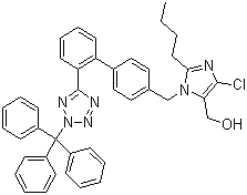 structure of CAS# 133909-99-6, 三苯甲基洛沙坦