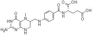 CAS 登录号：134-35-0, N-甲基四氢叶酸