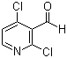 structure of CAS# 134031-24-6, 2,4-二氯烟醛