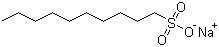 structure of CAS# 13419-61-9, 1-癸烷磺酸钠