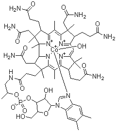 structure of CAS# 13422-51-0, Hydroxocobalamin