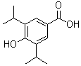 CAS 登录号：13423-73-9, 4-羟基-3,5-二异丙基苯甲酸