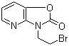 structure of CAS# 134336-95-1, 3-(2-溴乙基)恶唑并[4,5-b]吡啶-2(3H)-酮