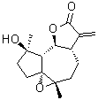 structure of CAS# 1343403-10-0, (3R,3aS,3bS,6aS,8aS,9aR)-八氢-3-羟基-3,8a-二甲基-6-亚甲基-1H-环氧乙烯并[8,8a]薁并[4,5-b]呋喃-5(6H)-酮