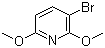 structure of CAS# 13445-16-4, 3-溴-2,6-二甲氧基吡啶