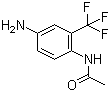 structure of CAS# 134514-34-4, 4-氨基-2-三氟甲基乙酰苯胺