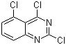 structure of CAS# 134517-55-8, 2,4,5-三氯喹唑啉