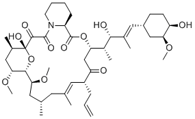 异-他克莫司分子结构 (CAS 134590-88-8)