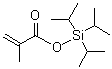 structure of CAS# 134652-60-1, 三异丙基硅烷基异丁烯酸酯