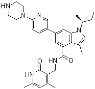 structure of CAS# 1346574-57-9, GSK 126