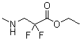 CAS 登录号：1346597-51-0, 2,2-二氟-3-(甲基氨基)丙酸乙酯