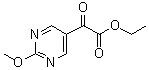 structure of CAS# 1346597-52-1, 2-甲氧基-alpha-氧代-5-嘧啶乙酸乙酯