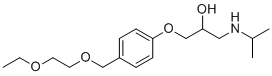 CAS # 1346601-75-9, Bisoprolol EP Impurity N, 1-[4-(2-ethoxyethoxymethyl)phenoxy]-3-(propan-2-ylamino)propan-2-ol