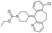 CAS # 1346602-19-4, 8-Dechloro-7-chloro Loratadine, ethyl 4-(12-chloro-4-azatricyclo[9.4.0.03,8]pentadeca-1(11),3(8),4,6,12,14-hexaen-2-ylidene)piperidine-1-carboxylate