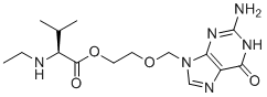 structure of CAS# 1346747-69-0, N-Ethyl valacyclovir