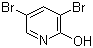 structure of CAS# 13472-81-6, 3,5-二溴-2-羟基吡啶