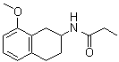 CAS 登录号：134865-70-6, N-(1,2,3,4-四氢-8-甲氧基-2-萘基)丙酰胺