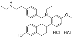 structure of CAS# 1349723-93-8, Elacestrant dihydrochloride