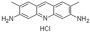 CAS 登录号：135-49-9, 3,6-二氨基-2,7-二甲基吖啶盐酸盐, 吖啶黄 G