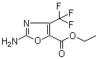 structure of CAS# 135026-17-4, 2-氨基-4-三氟甲基恶唑-5-甲酸乙酯
