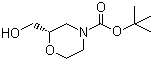 CAS 登录号：135065-71-3, (R)-N-Boc-2-羟甲基吗啉, (R)-2-羟甲基吗啉-4-甲酸叔丁酯