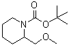 CAS 登录号：1351094-46-6, 2-[(甲氧基)甲基]-1-哌啶羧酸叔丁酯