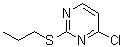 CAS 登录号：1351990-36-7, 4-氯-2-丙硫基嘧啶