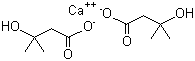 CAS # 135236-72-5, Calcium beta-hydroxy-beta-methylbutyrate, HMB-Ca, Calcium HMB, Calcium beta-hydroxy-beta-methylbutyrate, Calcium beta-hydroxy-beta-methyl-butyrate, beta-Hydroxy-beta-methylbutyrate calcium salt