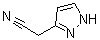 CAS 登录号：135237-01-3, 1H-吡唑-3-乙腈