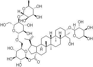 CAS 登录号：135247-95-9, 白头翁皂苷 B