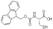 structure of CAS# 135248-89-4, N-(9-Fluorenylmethoxycarbonyl)-L-cysteine