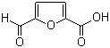structure of CAS# 13529-17-4, 5-Formyl-2-furancarboxylic acid