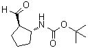 CAS 登录号：1353093-76-1, N-[(1R,2R)-2-甲酰基环戊基]氨基甲酸叔丁酯