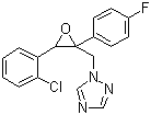 CAS 登录号：135319-73-2, 氟环唑, 依普座, (2RS,3SR)-1-[3-(2-氯基苯)-2,3-环氧-2-(4-氟苯基)丙基]-1H-1,2,4-三唑