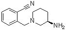 CAS # 1353254-17-7, 2-[[(3R)-3-Amino-1-piperidinyl]methyl]benzonitrile