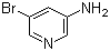 5-溴-3-氨基吡啶分子结构 (CAS 13535-01-8)
