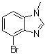 structure of CAS# 1353679-63-6, 4-溴-1-甲基-1H-苯并咪唑