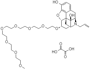 structure of CAS# 1354744-91-4, Naloxegol oxalate