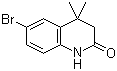 structure of CAS# 135631-90-2, 6-Bromo-3,4-dihydro-4,4-dimethylquinolin-2(1H)-one