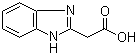 structure of CAS# 13570-08-6, 1H-苯并咪唑-2-乙酸