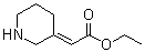 structure of CAS# 1358679-89-6, 2-(3-哌啶基亚基)乙酸乙酯