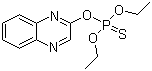 CAS 登录号：13593-03-8, 喹硫磷, O,O-二乙基-O-喹噁啉-2-基硫代磷酸酯