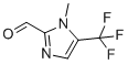 structure of CAS# 1359996-82-9, 1-甲基-5-(三氟甲基)-1h-咪唑-2-甲醛